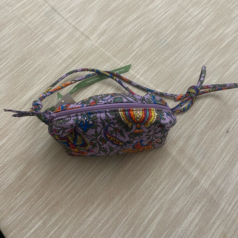Vera Bradley Blake Crossbody Bag Minimalist Marrakesh Purple - Picture 8 of 12